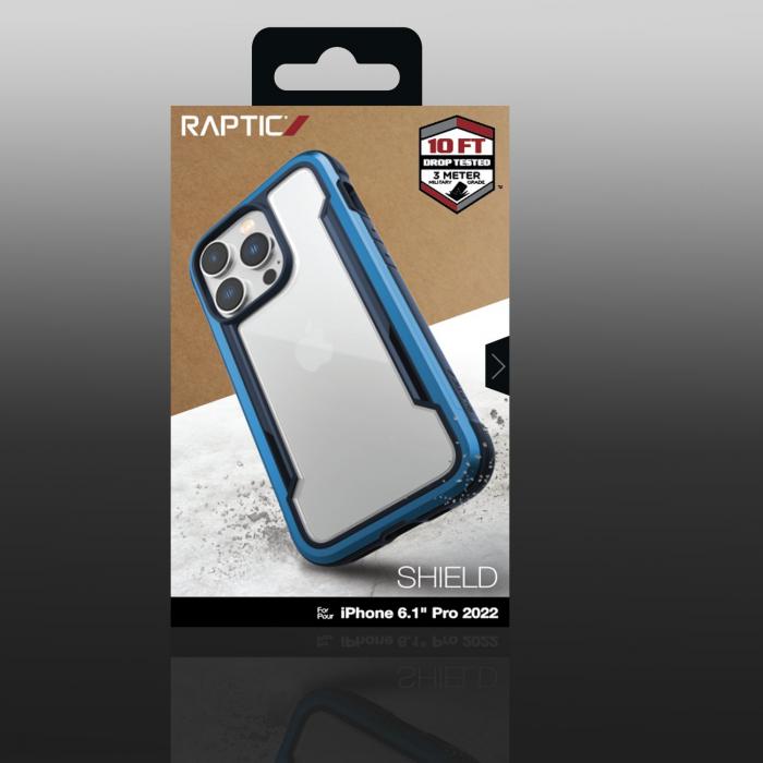 Raptic - Raptic iPhone 14 Pro Skal Magsafe X-Doria Shield Armored-Blue