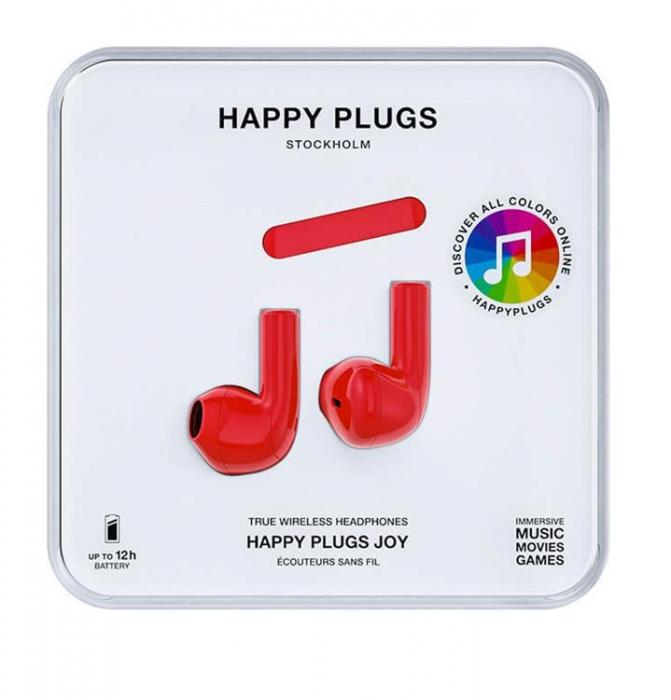 Happy Plugs - Happy Plugs Joy Hrlur In-Ear TWS - Rd