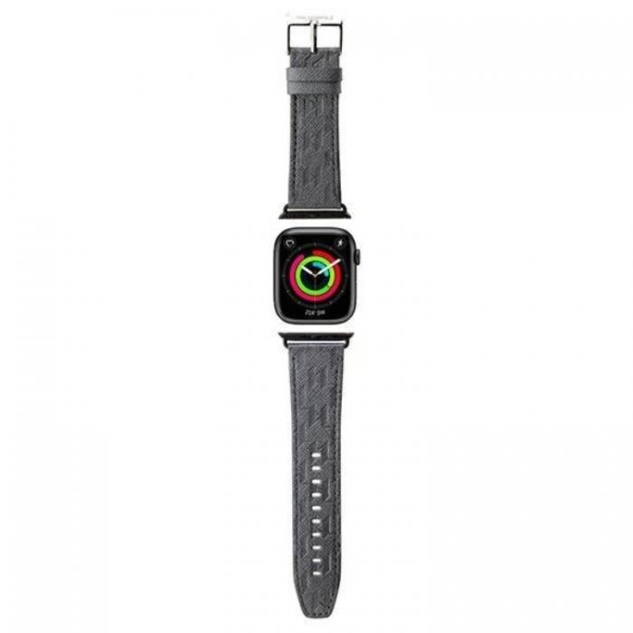 KARL LAGERFELD - Karl Lagerfeld Apple Watch 7/8/SE/Ultra (38/40/41mm) Armband Saffiano Monogram