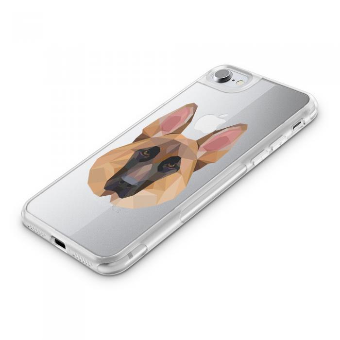 UTGATT5 - Fashion mobilskal till Apple iPhone 8 Plus - German Shepherd