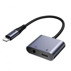 Joyroom - Joyroom 2in1 Lightning/Lightning/3.5 mm Mini Jack DAC Adapter