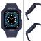 Ruhtel - Armband kompatibelt med Apple Watch 4/5/6/7/SE (40/41/38mm) Bl