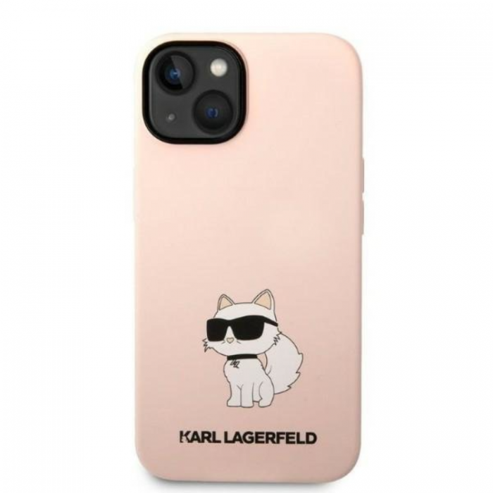 KARL LAGERFELD - Karl Lagerfeld iPhone 14 Plus Mobilskal Silicone Choupette