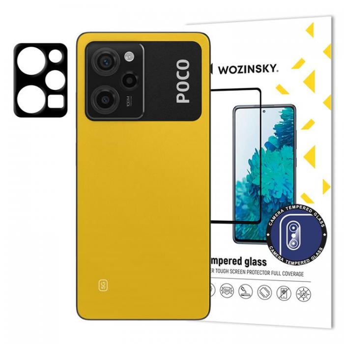 Wozinsky - Wozinsky Xiaomi Redmi Note 12 Pro Kameralinsskydd i Hrdat Glas Full Glue