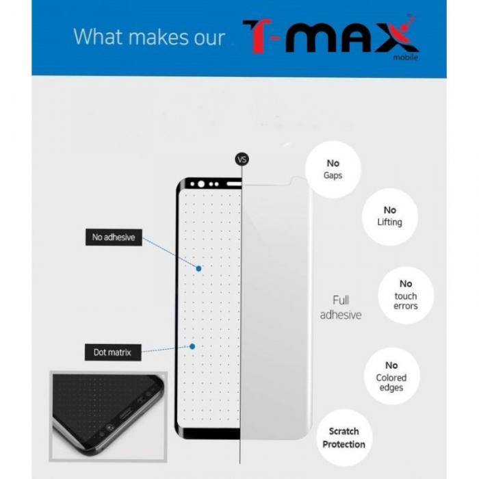 UTGATT5 - T-Max UV Hrdat Glas Galaxy S8 + Plus Clear
