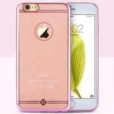 TOTU - ToTu Simple Series Electroplating Flexi Skal till Apple iPhone 6(S) Plus - Rose