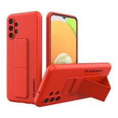 Wozinsky - Wozinsky Galaxy A13 5G Skal Kickstand Silicone - Röd