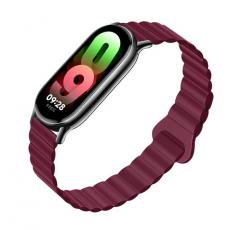 Forcell - Forcell Xiaomi Mi Band 8 Armband FX8 - Burgundy
