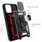 A-One Brand - Camshield Mobilskal med Ringhllare iPhone 13 Pro Max - Svart