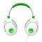 POKEMON - POKEMON Pok Ball Gaming-Headset Over Ear Bom-mikrofon - Vit / Grn