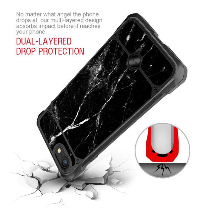 UTGATT5 - Itskins Lust Skal till iPhone 7/8/SE 2020 - Svart
