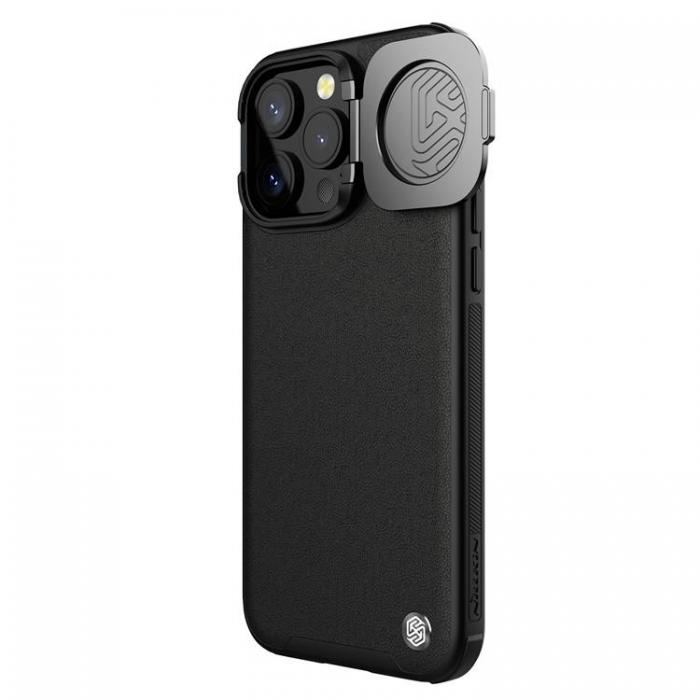 Nillkin - Nillkin iPhone 15 Pro Max Mobilskal Magsafe CamShield Prop - Svart