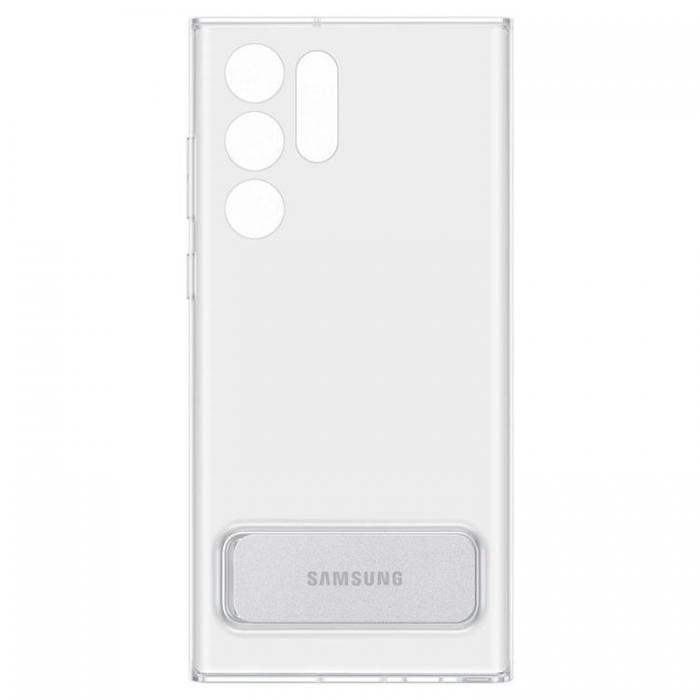UTGATT5 - Samsung Standing Skal Galaxy S22 Ultra 5G - Transparent