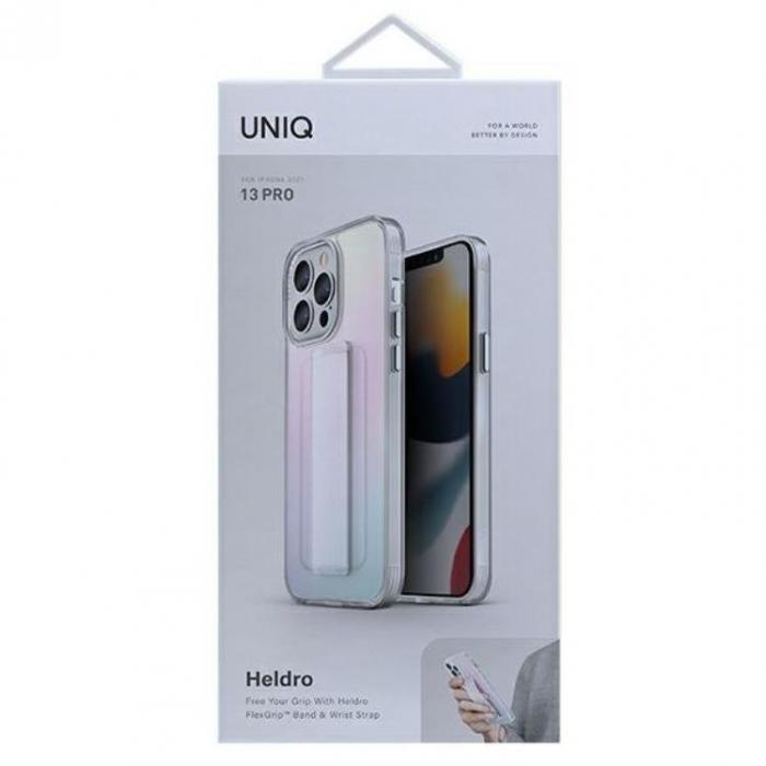 UNIQ - UNIQ Heldro Skal iPhone 13 / 13 Pro - Iridescent