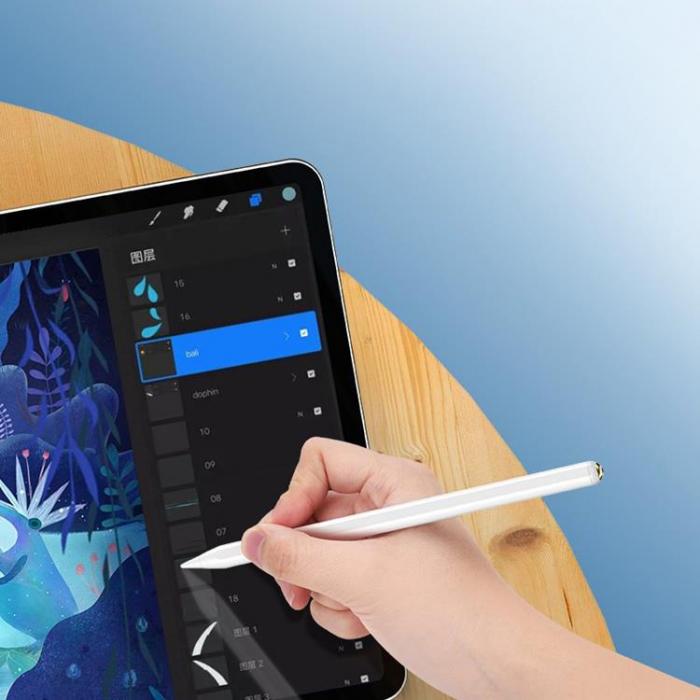 Choetech - Choetech Capacitive Stylus Penna Fr iPad - Vit