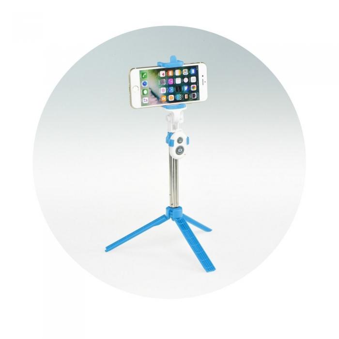 UTGATT1 - Combo selfie stick med tripod and remote control Bluetooth Bl