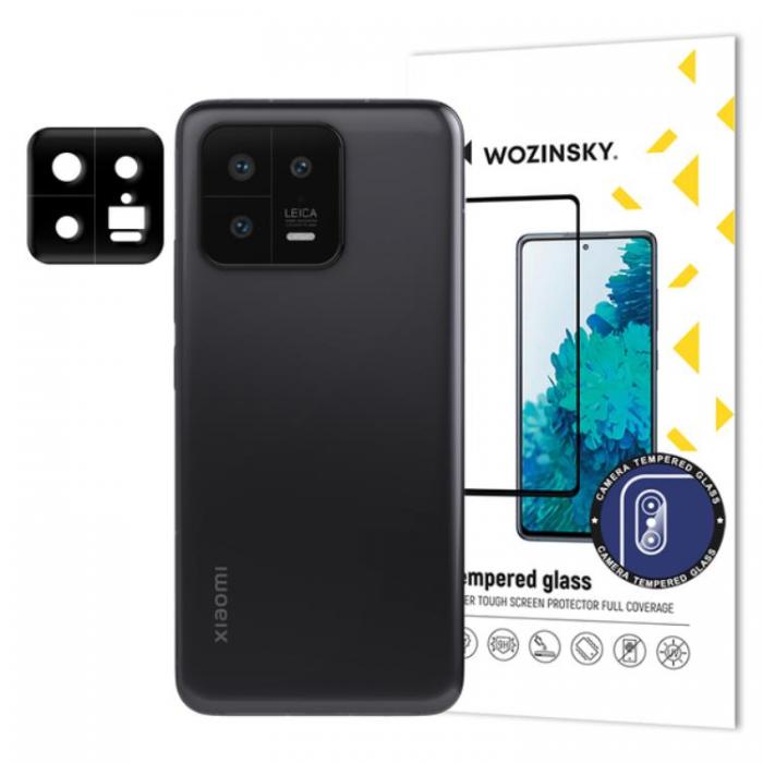 Wozinsky - Wozinsky Xiaomi 13 Kameralinsskydd i Hrdat Glas Full Glue