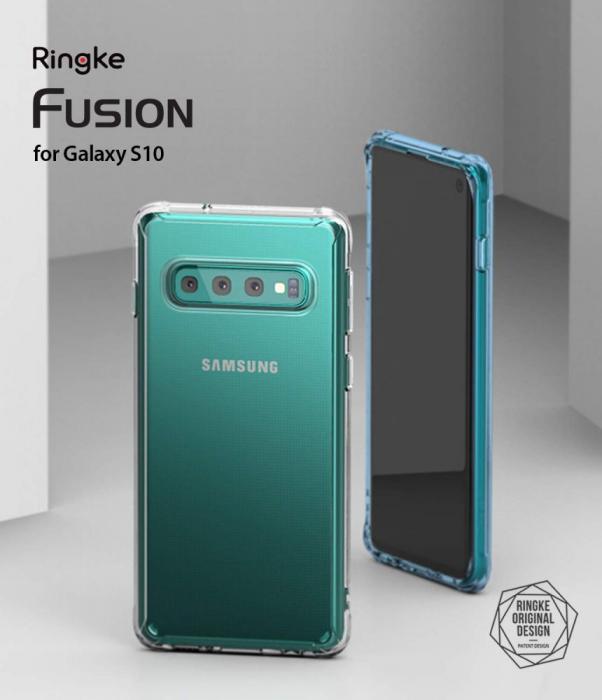 UTGATT5 - Ringke Fusion Galaxy S10 Clear