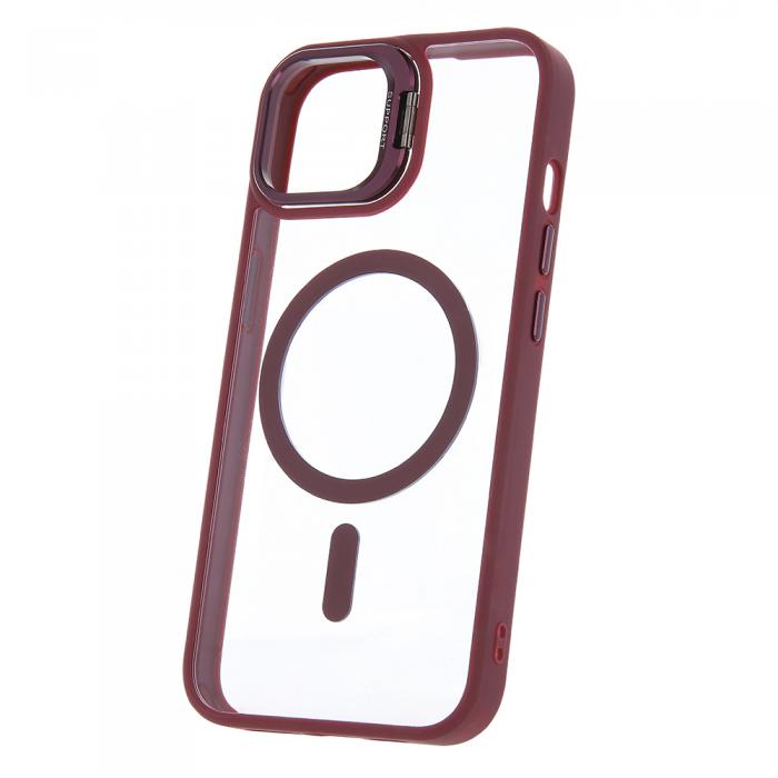 OEM - Extraobjektiv Magnetiskt Fodral iPhone 12/12 Pro Lila
