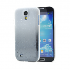 A-One Brand - Raindrop Baksideskal till Samsung Galaxy S4 i9500 - Vit