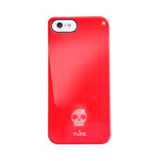 Puro - Puro Skull Skal till Apple iPhone 5/5S/SE - (Röd)