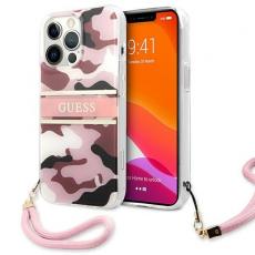Guess - Guess Camo Strap Collection Skal iPhone 13 Pro Max - Rosa