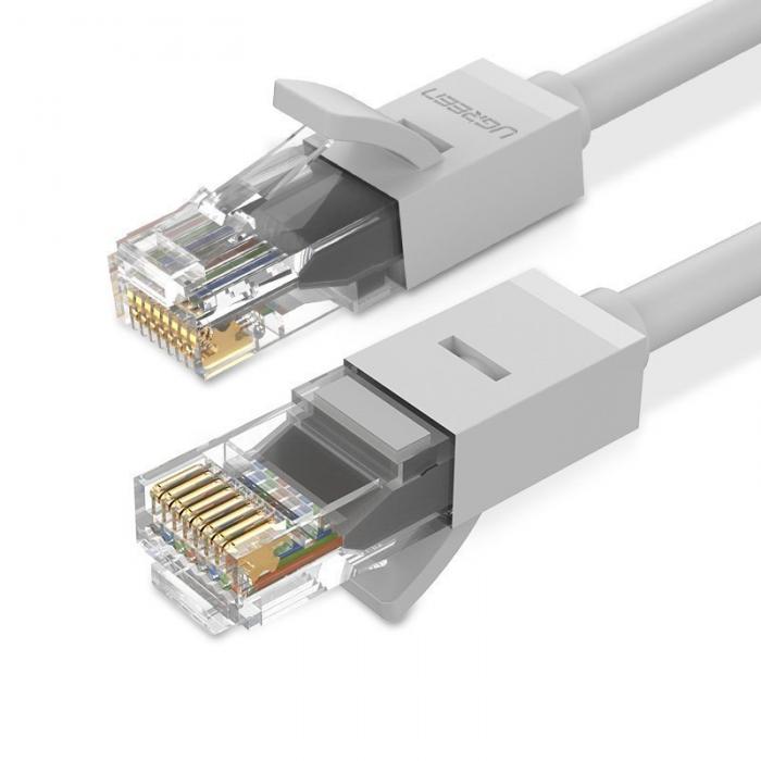 UTGATT5 - UGreen Ethernet Kabel RJ45 Cat 6 UTP 1000Mbps 2 m Vit