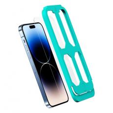USAMS - USAMS iPhone 14 Pro Härdat Glas Skärmskydd US-BH804 Full Glue HD - Clear