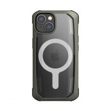 Raptic - Raptic iPhone 14 Plus Skal Magsafe Secure Armored - Grön