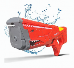 A-One Brand - 1500mah Kraftfulla Shark elektriska vattenpistoler - Röd