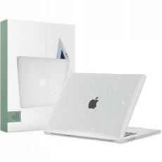 Tech-Protect - Tech-Protect Macbook Air 15 Skal Smartshell - Glitter Clear