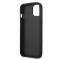 KARL LAGERFELD - Karl Lagerfeld Lder Ikonik Karl`s Head Metal Skal iPhone 13 mini - Rosa