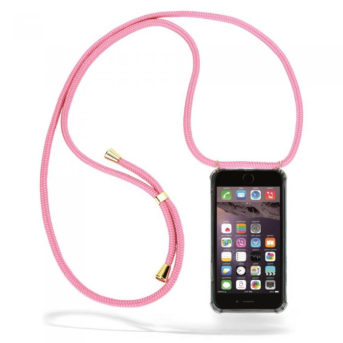 UTGATT1 - Boom iPhone 6/6S skal med mobilhalsband- Pink Cord