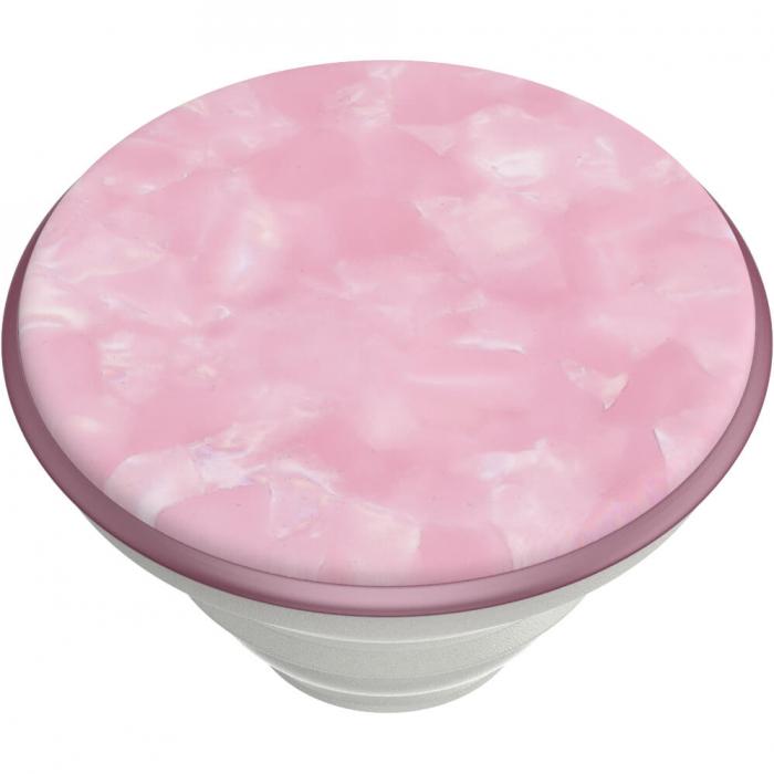 PopSockets - POPSOCKETS Acetate Pink Rose Avtagbart Grip med Ställfunktion LUXE