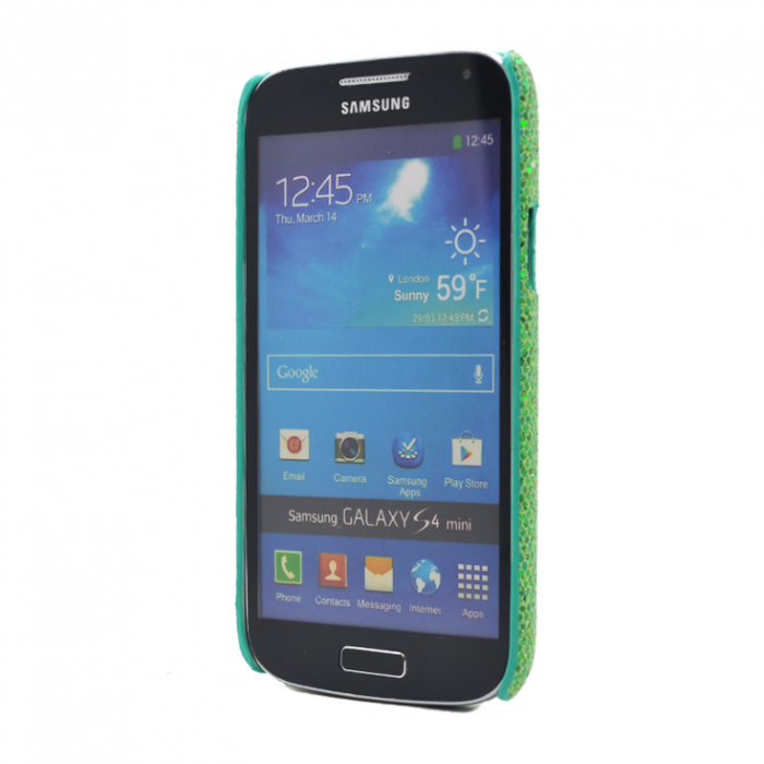 UTGATT4 - Glitter Skal till Samsung Galaxy S4 mini - Grn