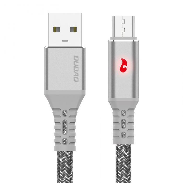 UTGATT4 - Dudao USB micro USB Kabel 1 m 3 ALED Gr