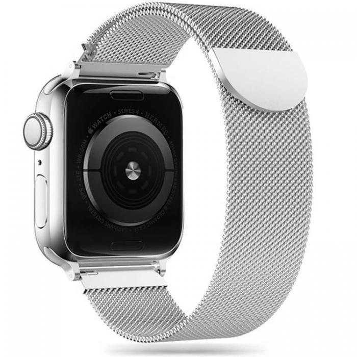Tech-Protect Milaneseband Apple Watch 4/5/6/7/8/Se (38/40/41mm) - Silver