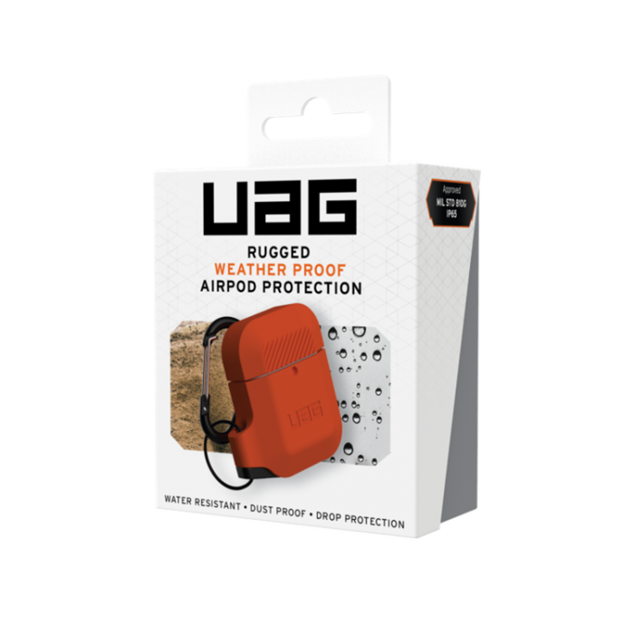 UTGATT1 - UAG Airpods Skal Silicone - Orange