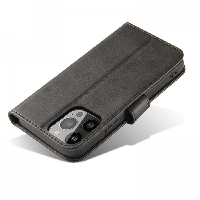 A-One Brand - iPhone 15 Pro Plnboksfodral Magnet - Svart