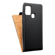 Forcell - Flip fodral med kortfack till Samsung A21s Svart