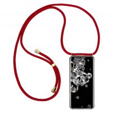 CoveredGear-Necklace - Boom Galaxy S20 Ultra mobilhalsband skal - Maroon Cord
