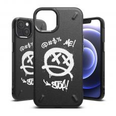 Ringke - Ringke Onyx Graffiti Skal iPhone 13 Mini - Svart