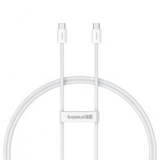 BASEUS - Baseus USB-C Superior Series ll 30W 480Mb/s Kabel 1m - Vit