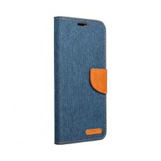 A-One Brand - Xiaomi Redmi Note 13 4G Plånboksfodral Canvas - Marinblå