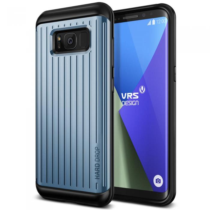 VERUS - Verus Waved Hard Drop Skal till Samsung Galaxy S8 - Bl