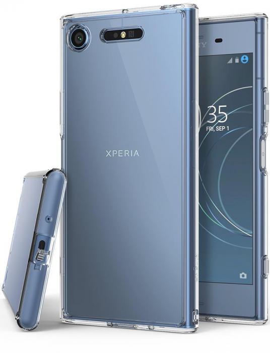 UTGATT5 - Ringke Fusion Skal till Sony Xperia XZ1 - Clear