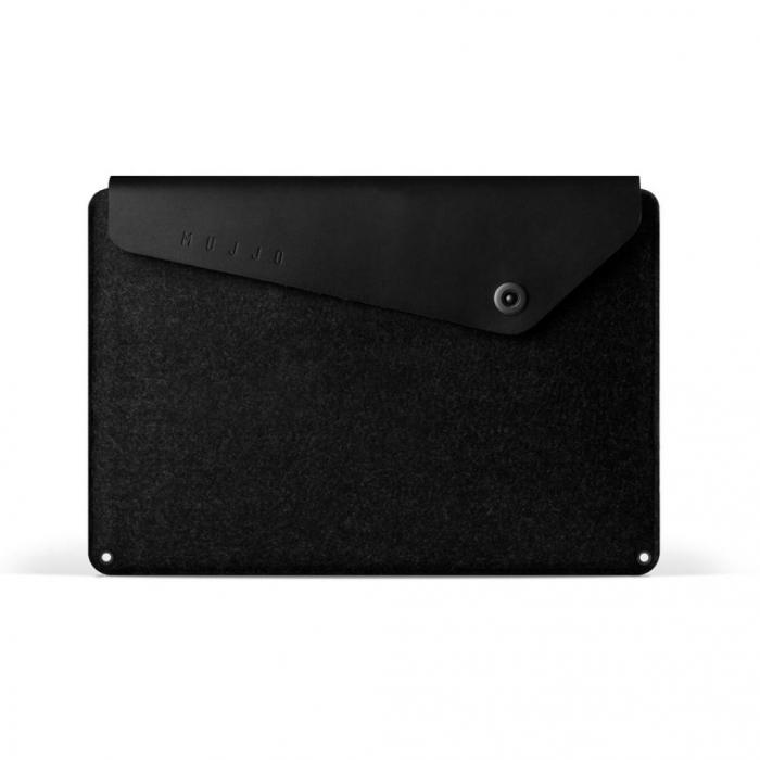 UTGATT1 - Mujjo Sleeve 16 - Premium-fodral fr MacBook Pro 16 - Svart
