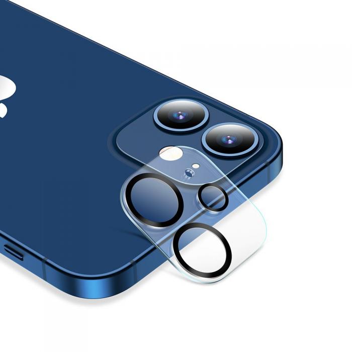 UTGATT5 - Esr - Linsskydd Hrdat Glas 2-Pack iPhone 12 Mini - Clear
