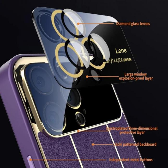Taltech - iPhone 15 Pro Max Mobilskal - Guld