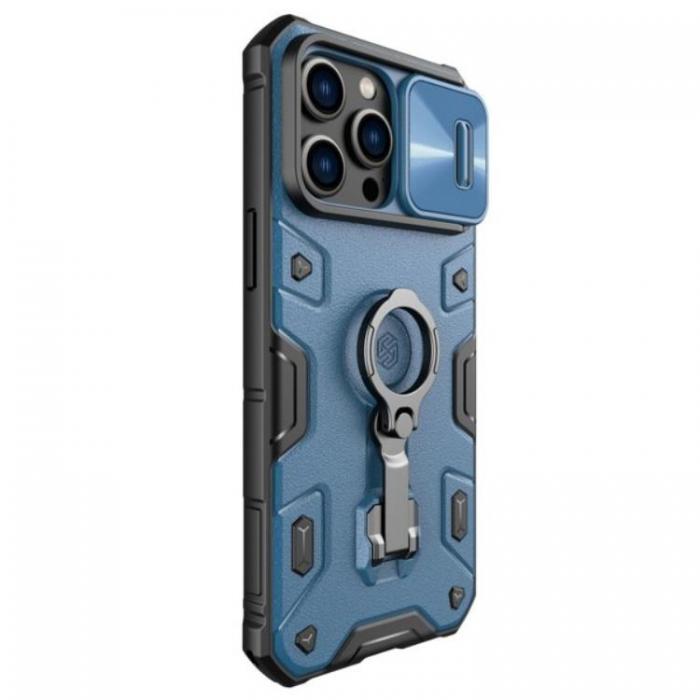 Nillkin - Nillkin iPhone 14 Pro Max Skal Magsafe CamShield Armor Pro Magnetic - Bl